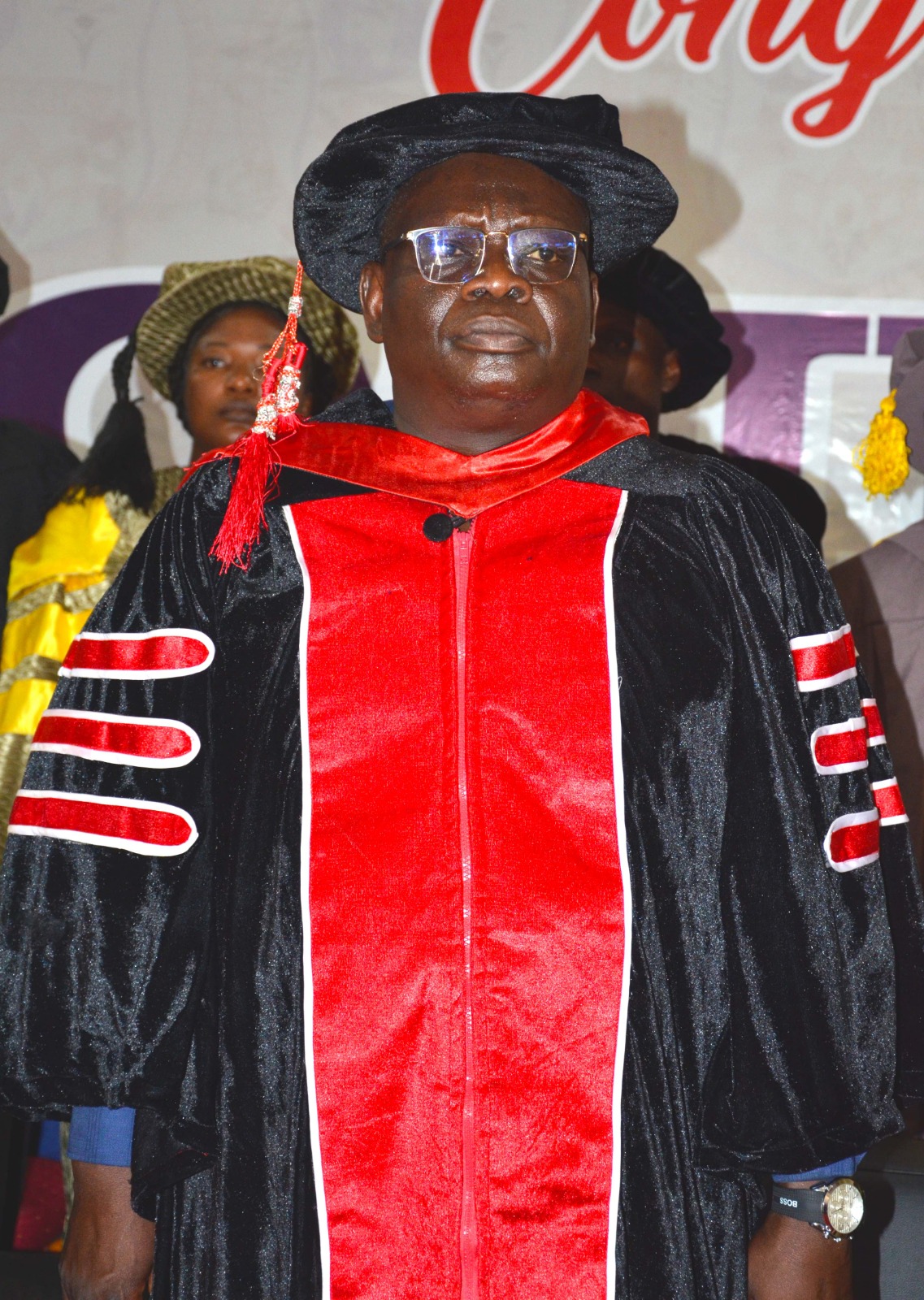 Prof. Olabode Agunbiade facilitating an academic programme